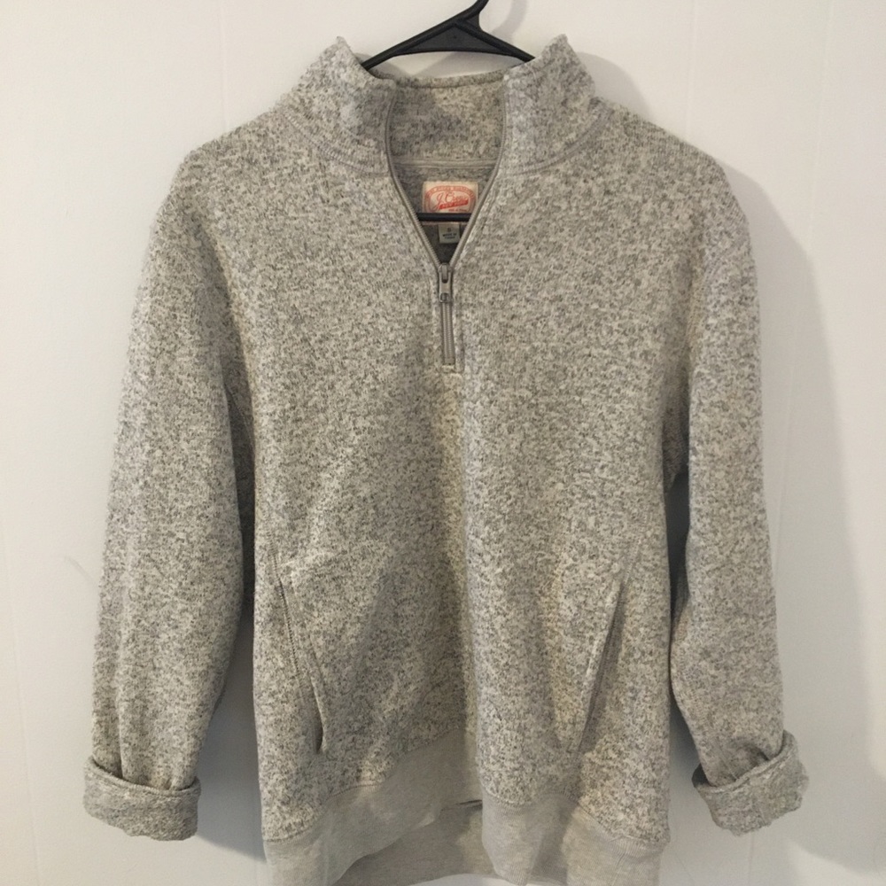 j crew quarter zip